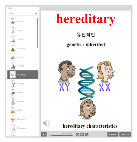 초급 공무원 영단어 hereditary