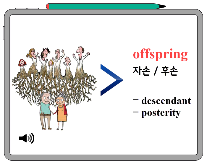 공무원영어 단어 학습방법 - 그림 우월성 효과