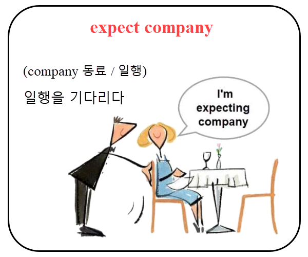 생활영어 expect company